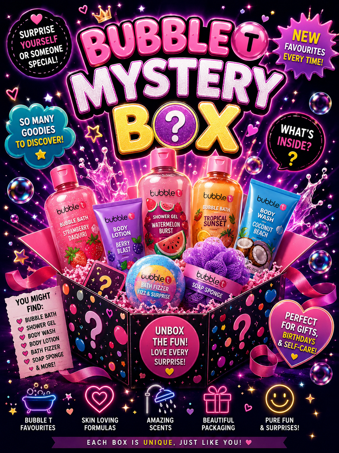 Bubble T Mystery box