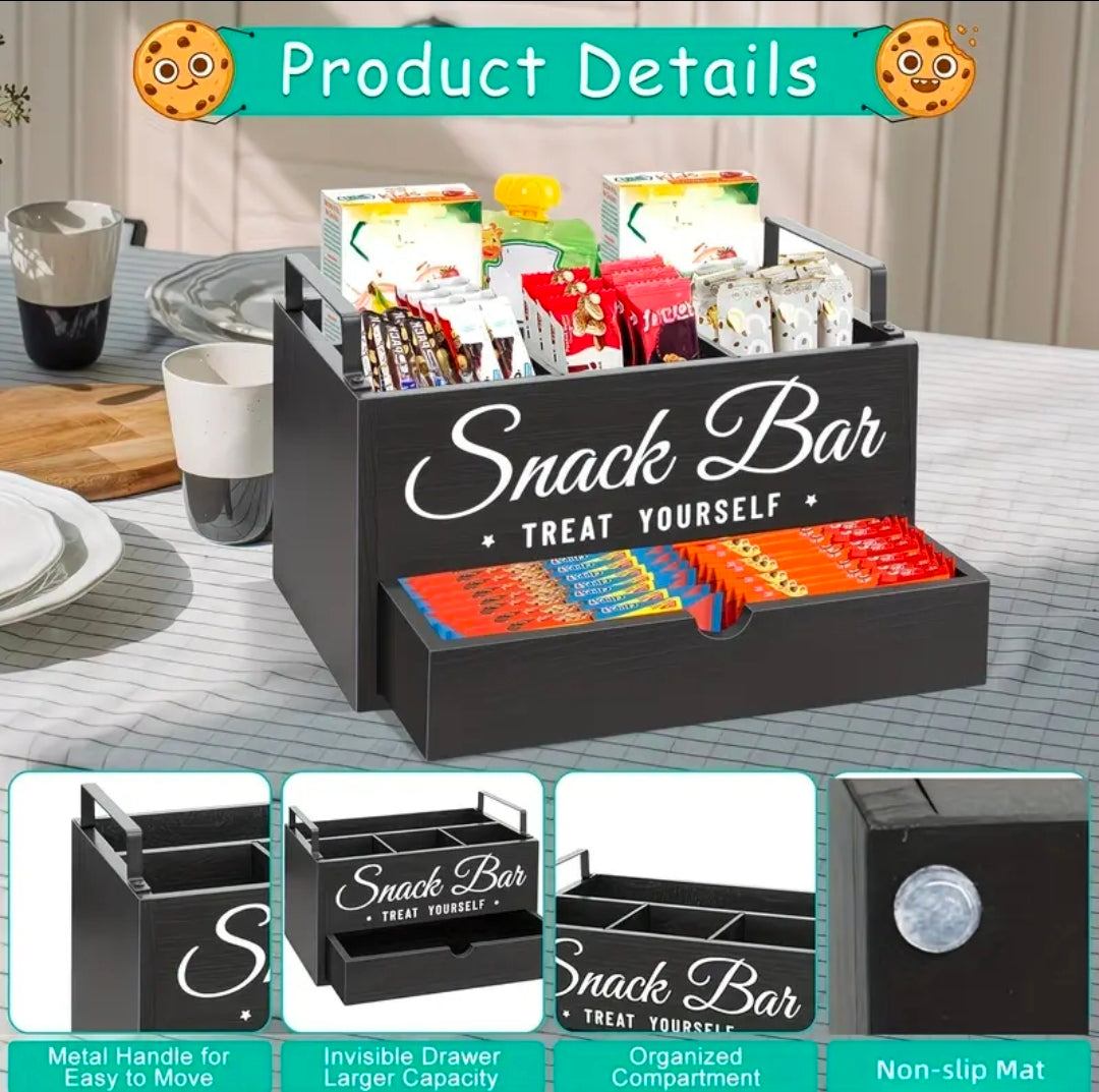 Snack Organizer for Countertop
