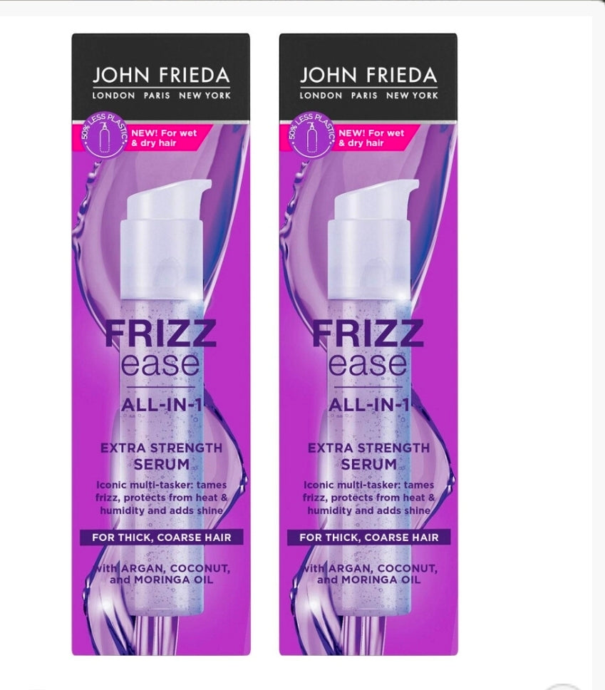 John Frieda Frizz Extra Strenght Serum 50ml, 2 Pack