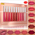 10 Pack Waterproof Matte Lip Gloss Set