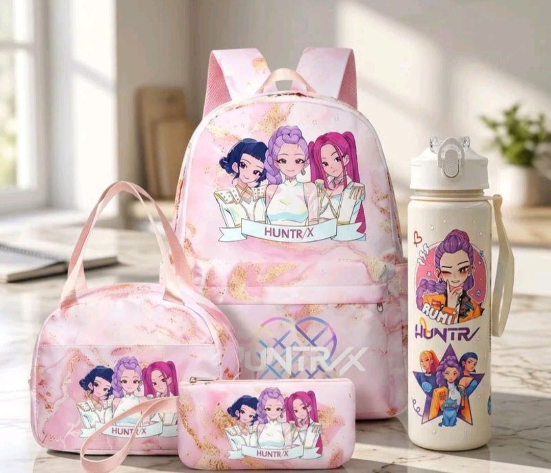 4 Piece K Pop Bag Set