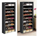 10 TIER SHOES CABINET STORAGE ORGANISER SHOE RACK STAND