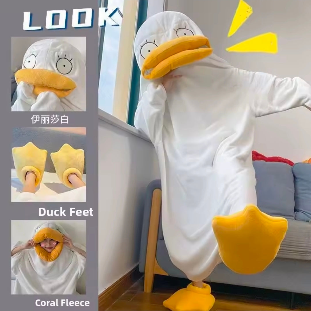 Fleece onesie sleepbag