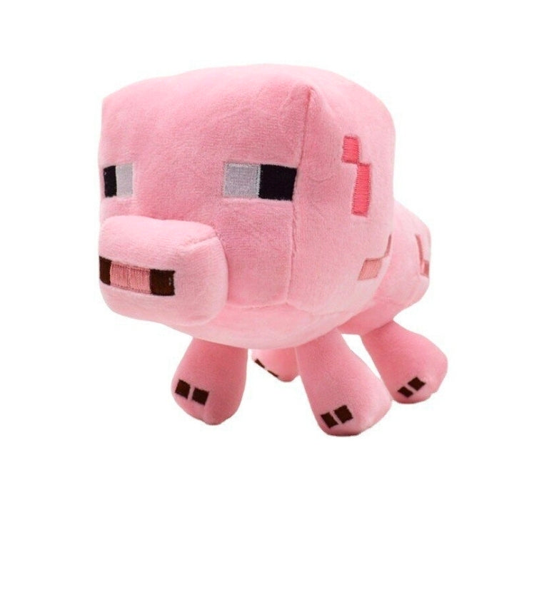 Minecraft Plush Toy kids Gift 16cm powder pig