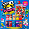 500g Gummy Mix Sweets with 2 Random International Drinks