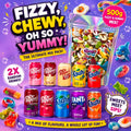 500g Fizzy & Gummy Sweet Mix with 2 Random International Drinks