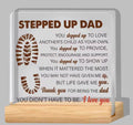 Stepped up dad