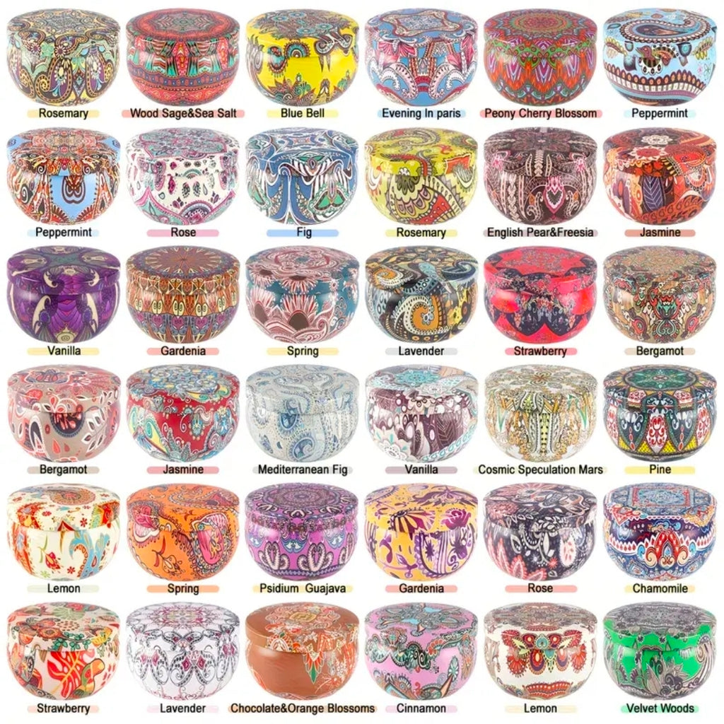 36pcs 2.5-ounce Ham Scented Candles