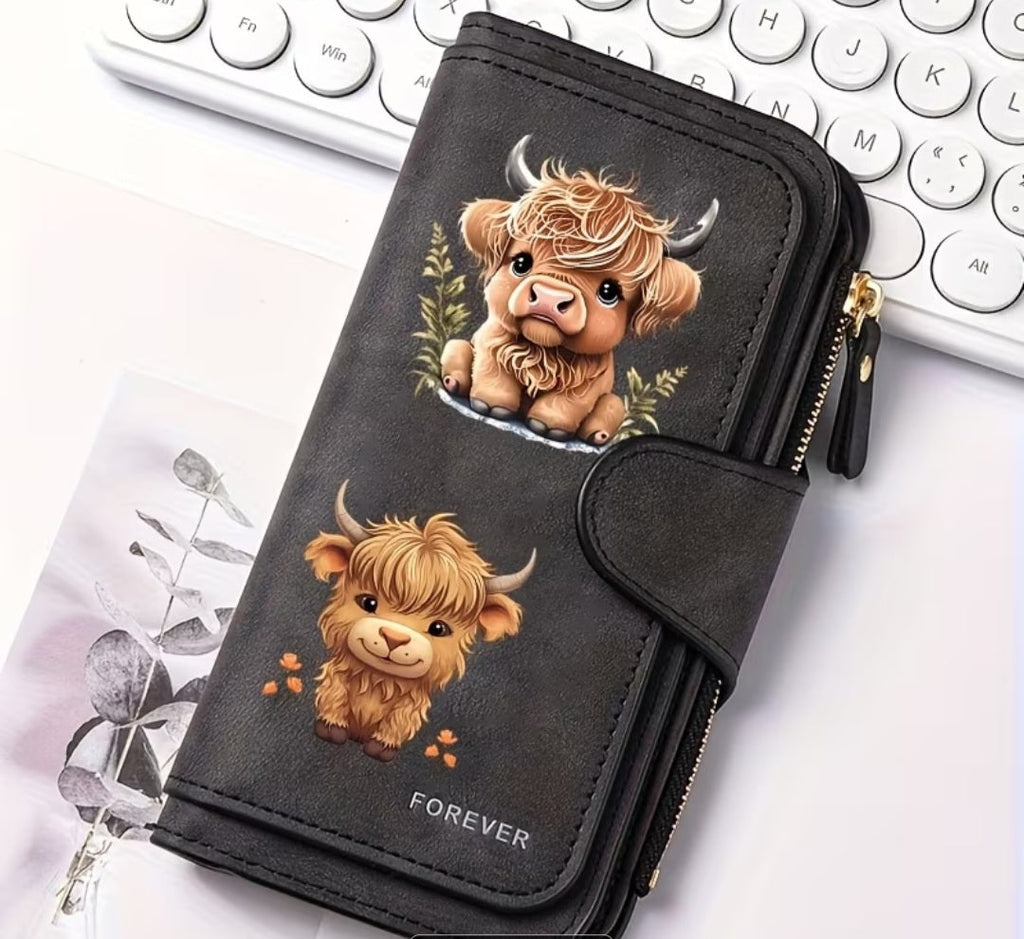 Highland Cow Purse