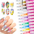 12-Color Nail Art Pens