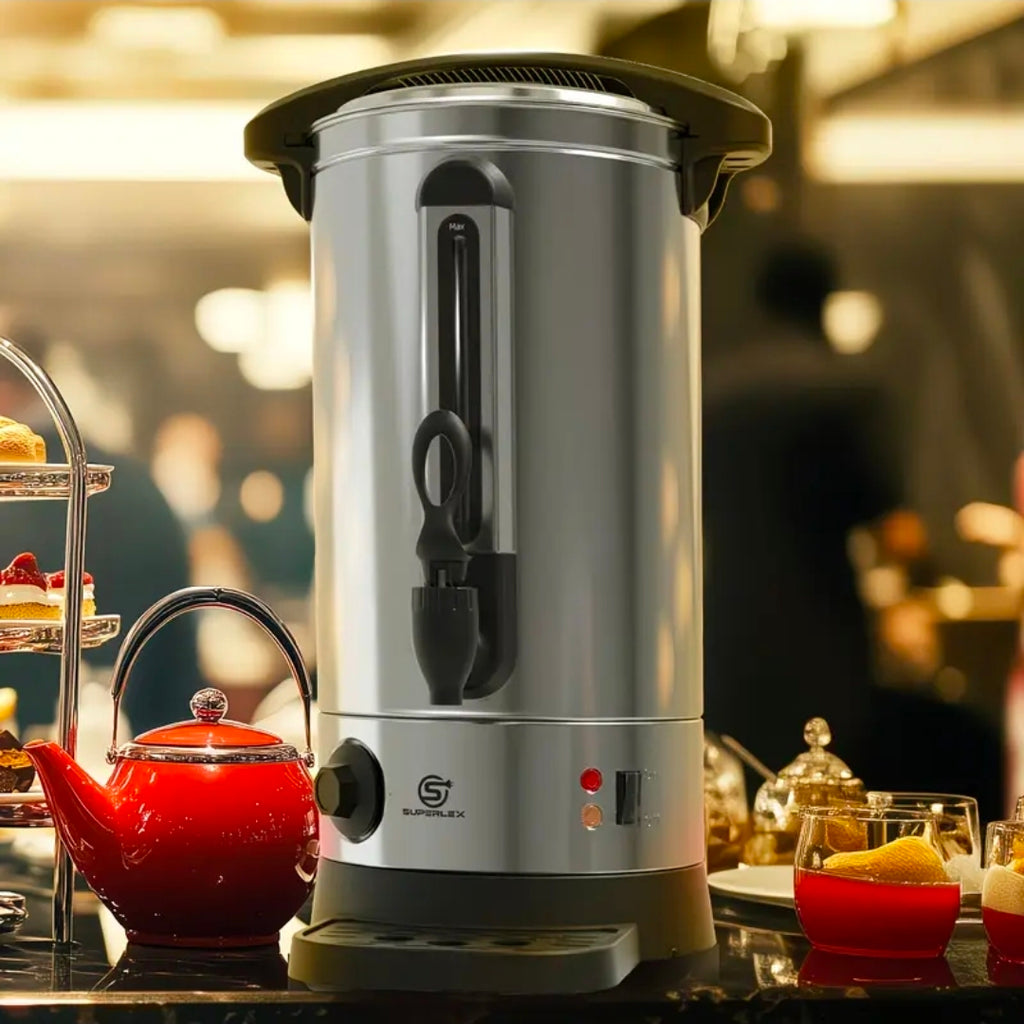 SUPERLE Large Capacity Electric Kettle & Tea Maker