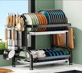 2 Tier Dish Drying Rack with Drip Tray