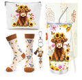 4PC Highland Cow Set