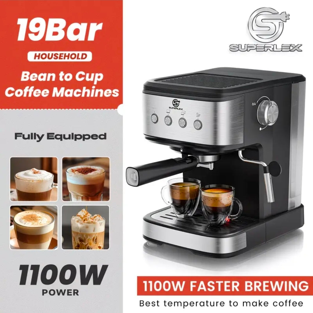 SUPERLEX Italian-Style Coffee Machine