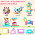 Big Size Macaron Magnetic Designer Construction Set